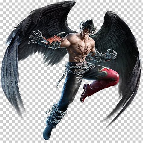 Jin Kazama Devil Jin Tekken Force Ryu Figurine PNG Clipart Action Figure Angel Bandai Namco