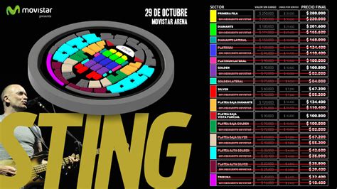 Sting 29 De Octubre Movistar Arena