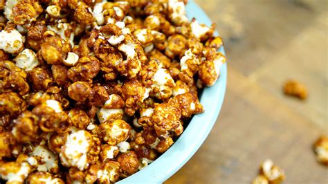 Crunchy Caramel Popcorn Recipe Caramel Popcorn Recipe