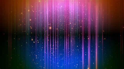 4k 60fps Colorful Sparkling Stars Horizon 2160p Motion Background