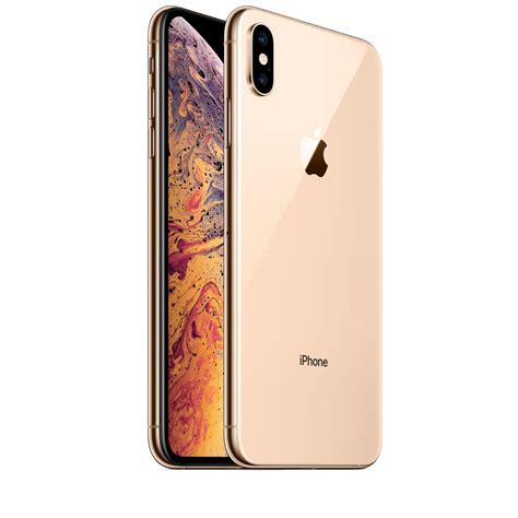 The back is glass, and there's a stainless steel band around the frame. iPhone XS Max 256GB - Gold (SIM-Free) [Unlocked ...