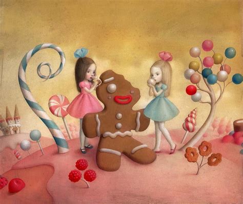 Christmas Sweets Art Nicoletta Ceccoli Luminos Craciun Sweets Christmas Hd Wallpaper Peakpx