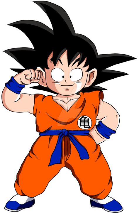 Kid Goku By Sbddbz On Deviantart