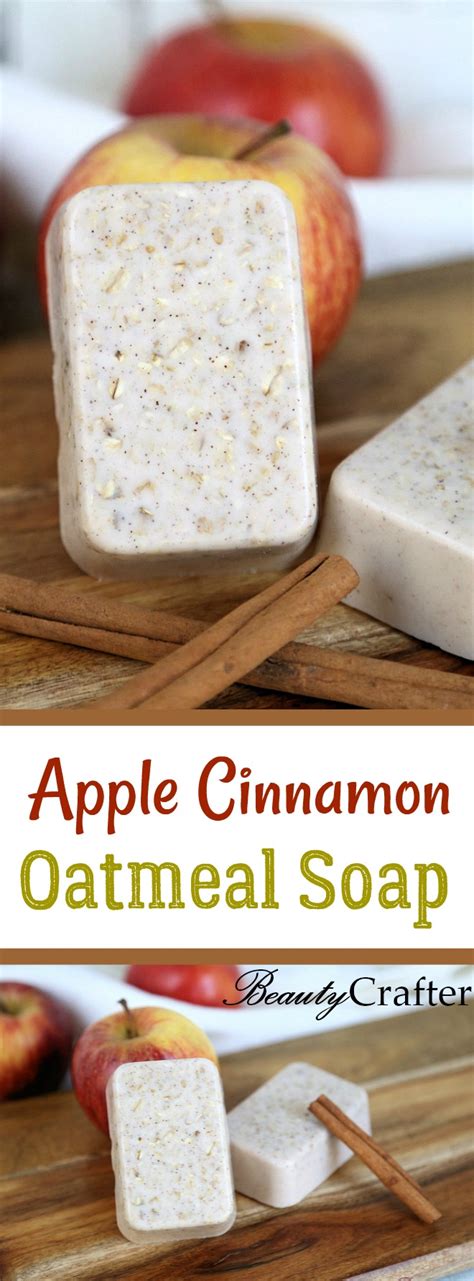 Apple Cinnamon Oatmeal Soap Easy DIY Soap Recipe For Fall
