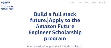 Amazon Future Engineer Scholarship 2022 Apply Online Eligibility Winners