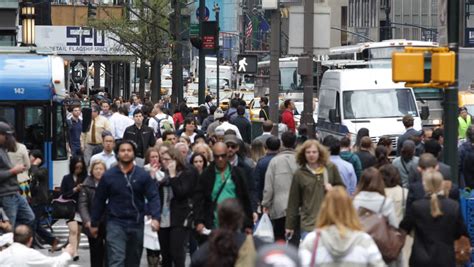 New York City Usa March 23 2013 New York City Crowds In Rush Hour