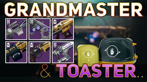 Grandmaster Nightfalls Adept Rewards And Bungie Toaster Twab