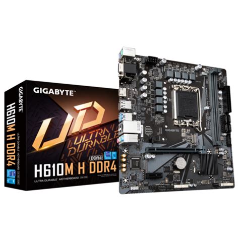 Gigabyte H610m H Ddr4 Intel H610 Motherboard Lga1700