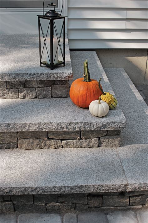 Natural Stone Steps Treads Pavers By Ideal