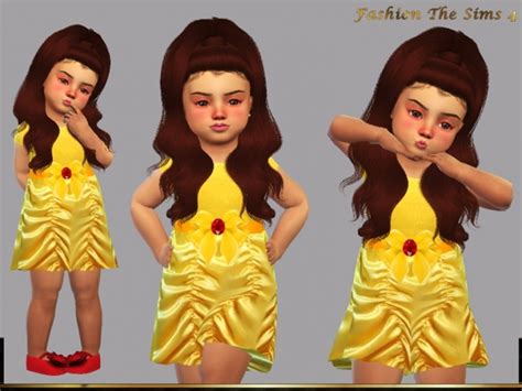 Dress Bella Baby By Lyllyan At Tsr Sims 4 Updates