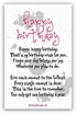 Happy Birthday Poems - Happy Birthday Messages Birthday Verses For ...