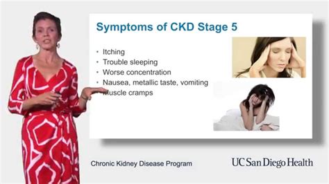 Stages of chronic kidney disease (ckd) and chronic renal failure (insufficiency) (crf). Symptoms of Kidney Disease - YouTube