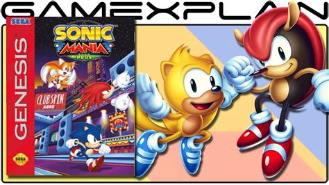 Sonic Mania Plus Announced Playable Mighty And Ray Dlc Expansion