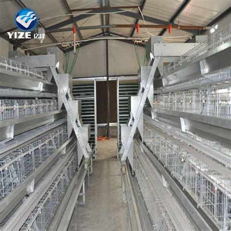 High Quality H Type Chicken Cages Egg Layer Layer Quail Cages For Sale