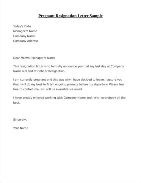 Pin By Laura Marcela Molinares On Job Resignation Letter Sample