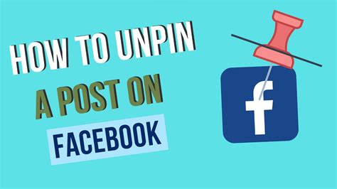 How To Unpin A Post On Facebook Unpin Post In Facebook Youtube