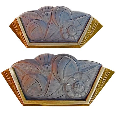 Shop our vintage art sconce selection from the world's finest dealers on 1stdibs. Large Antique pair of French Art deco sconces by DEGUE at ...