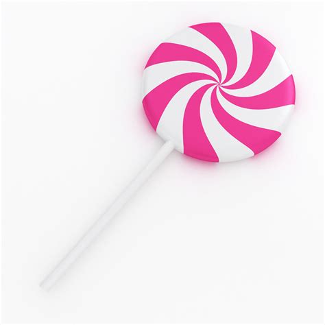 Candy Lollipop 3d Model Cgtrader