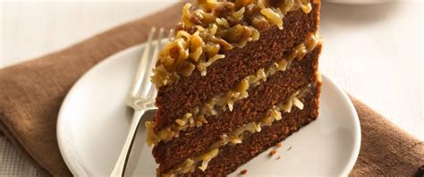 This elegant chocolate layer cake recipe is perfect for any celebration, with delicious betty crocker chocolate fudge icing and grated chocolate and petals. German Chocolate Cake recipe from Betty Crocker