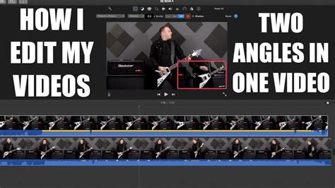 How I Edit My Videos Two Camera Angles In One Video Youtube