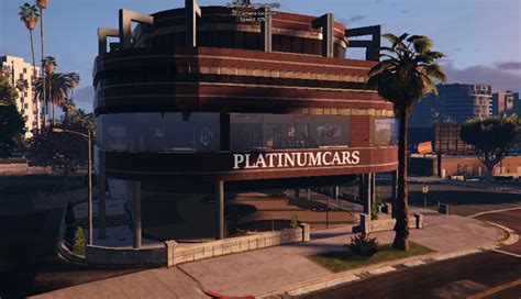 Platinum Cars Dealership Fivem Ready Deluxe South Rockford Way The Best