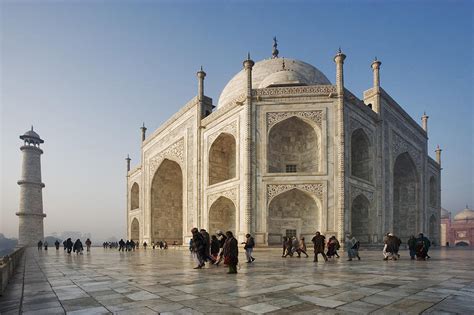 Taj Mahal A Mausoleum Of White Marble Photograph By Martin Harvey Pixels