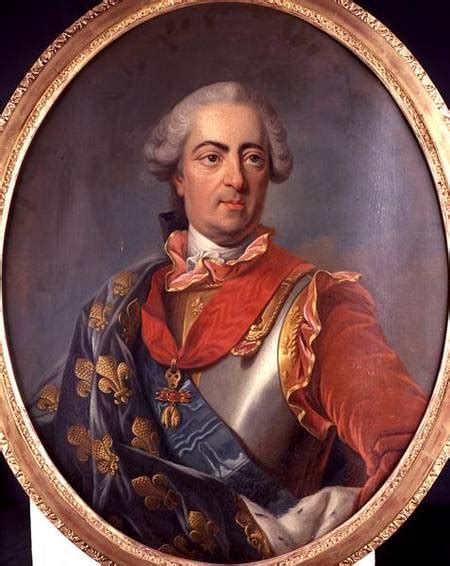 Portrait Of King Louis Xv 1710 74 Of F Carle Van Loo
