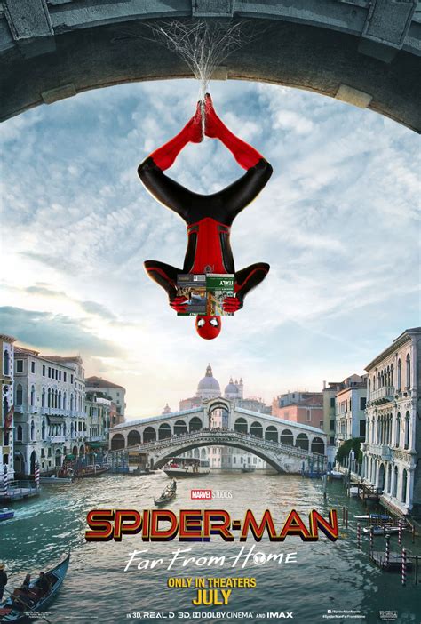 Watch movies online for free. The Web-Head Goes International in New Far From Home Posters