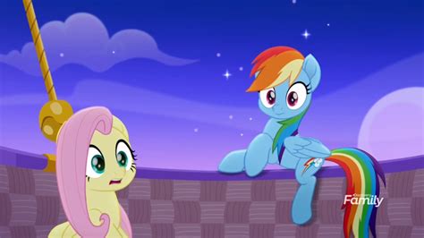 2079457 Safe Screencap Fluttershy Rainbow Dash Pony Rainbow