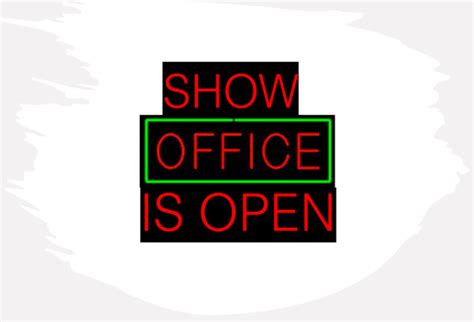 Ovrha The Show Office Is Openvirtually The Entry