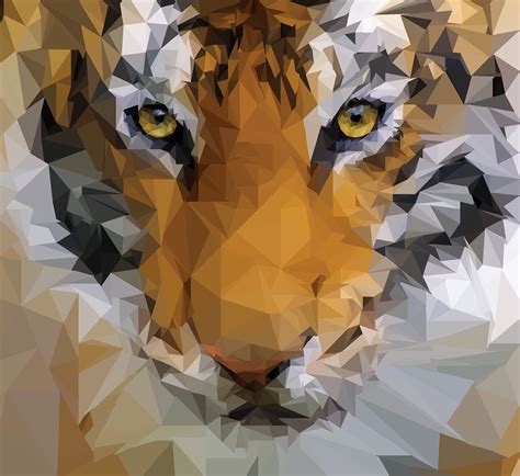 Low Poly Graphics Animal Series On Behance