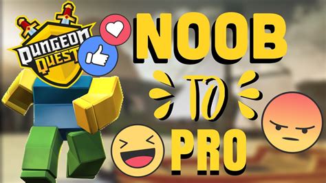 Omg I Became A Noob To Pro Dungeon Quest Ep1 Youtube