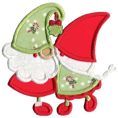 Christmas Gnomes Applique Set Products Swak Embroidery