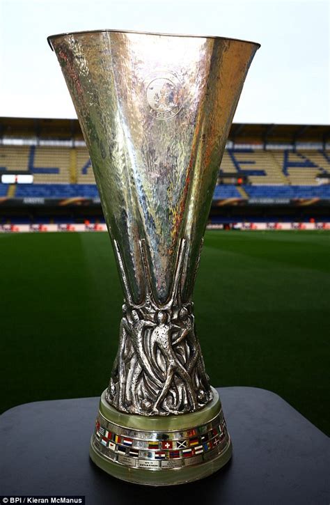 Europa League Trophy Drawing Uefa Europa League Winners Cup Based