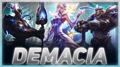Demacia The Most Straightforward Champions League Of Legends Youtube