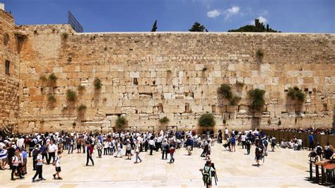 Western Wall Or Wailing Wall Or Kotel In Jerusalem Editorial