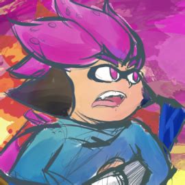 Purple Vs Yellow - Splatoon Art by veldoodles on Newgrounds