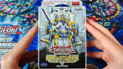 Yu Gi Oh Ouverture Deck De Structure Onde De Lumière Dont 2 Offerts Le Retour Des Elfes