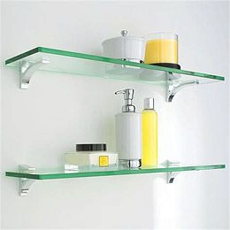 40 The Best Bathroom Glass Shelves Design Ideas Glass Bathroom