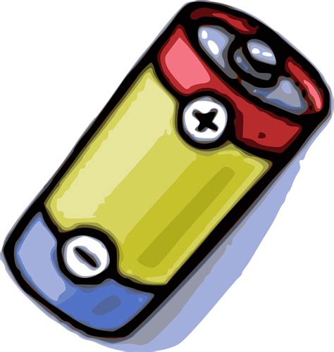 Simple battery Vector Clipart image - Free stock photo - Public Domain png image