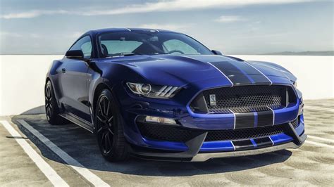Ford Mustang Shelby Gt350 Blue Mustang Sports Cars Ford Mustang
