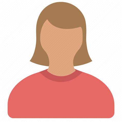 Female Girl Person User Icon Download On Iconfinder