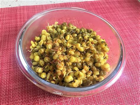 Masala Moong Sprouts Curry Recipe Delishably