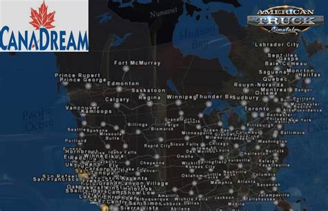 Mexuscan Renamed Canadream V For Ats Ats Mods American Truck