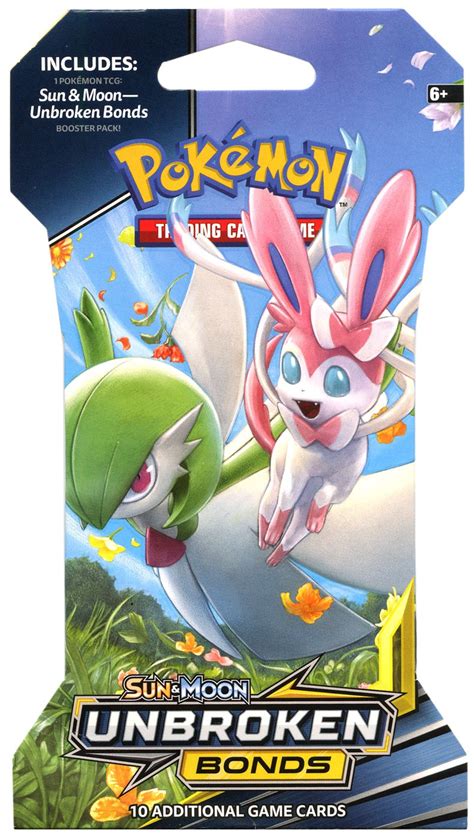 Pokemon Tcg Sun And Moon Unbroken Bonds Hanger Booster Pack 10 Cards