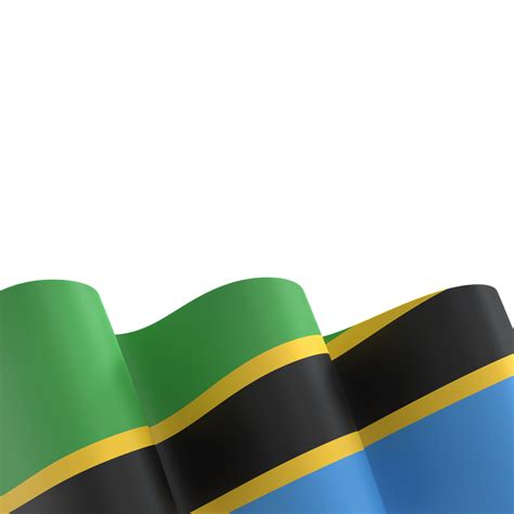 Tanzania Flag Design National Independence Day Banner Element