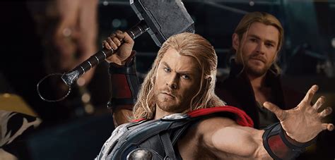 Avengers Try To Lift Thors Hammer In New Age Of Ultron Tv Spot