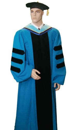 Custom Yale Phd Doctoral Gown Academic Attire Academic Robes Academic