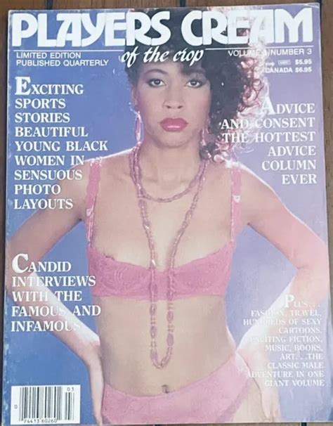 Players Pictorial Classic Cream Of The Crop Thick Magazine V N Keli