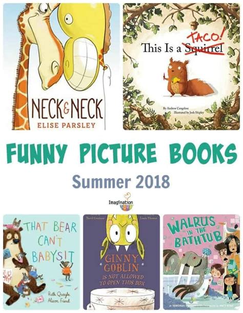 If You Like To Laugh Read These 5 New Funny Picture Books Funny